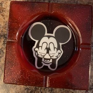 Home made Mickey ashtray